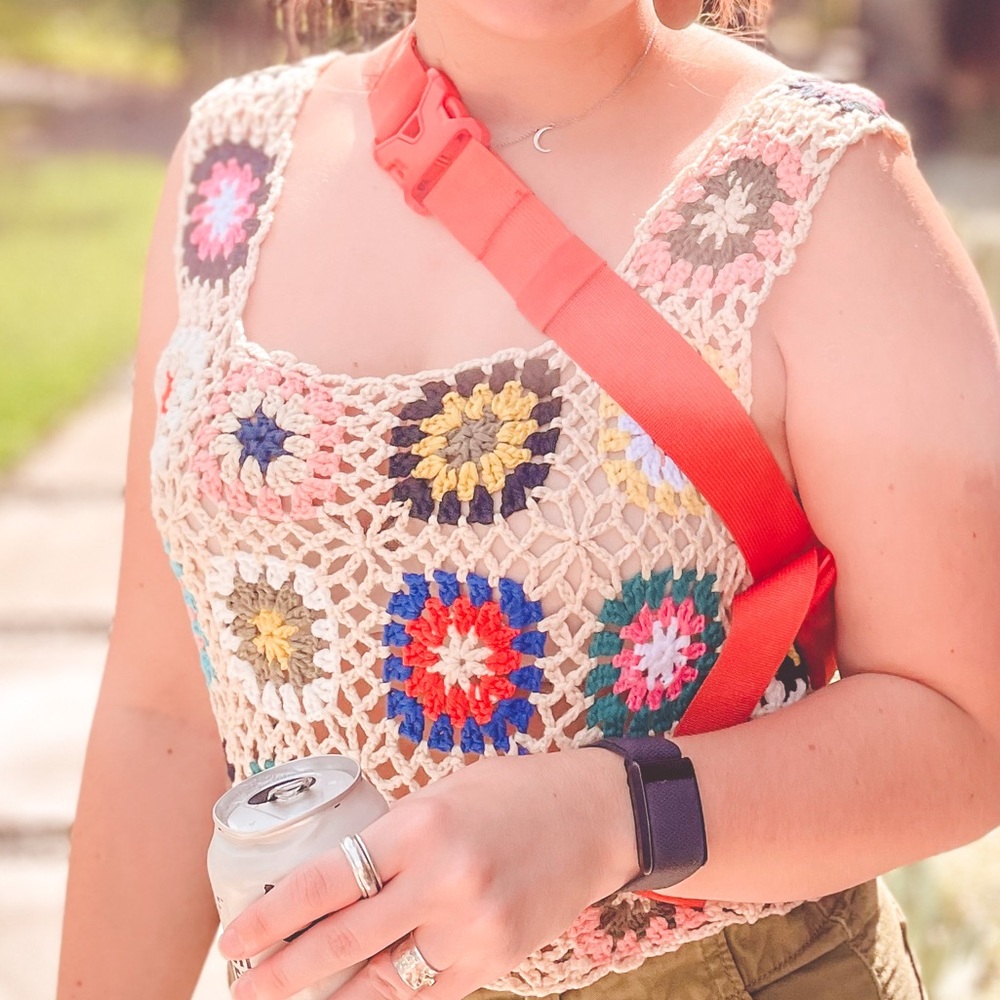 Colorful Crochet Tank Top